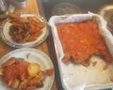 Foto del paso 4 de la receta Tumbet Mallorca con tiras de pollo