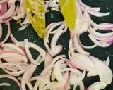 A picture of step 2 of Chicken Pulao in less oil.