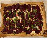 A picture of step 10 of Beet and Goat Cheese Tart.
