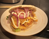 Foto del paso 4 de la receta: Pita de pollo marinado con especias