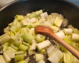 A picture of step 1 of Cod Bouillabaisse.
