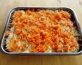 Zöldséges-sajtos csirke recept fázis 5 fotója