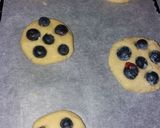Áfonyás keksz recept fázis 4 fotója