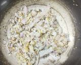 A picture of step 2 of Tuver muthia nu shak.