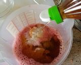 A picture of step 3 of Watermelon, Tomato, and Red Onion Gazpacho.