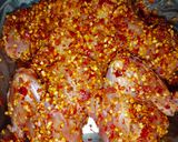 A picture of step 5 of Patakha Chicken.