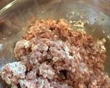 A picture of step 2 of Pan Fried Pork Potstickers.