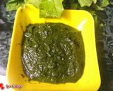 A picture of step 3 of PALAK ki Kachori.