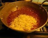 A picture of step 4 of Fig Almond Halwa.