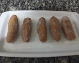 A picture of step 3 of Afghani seekh kabab.
