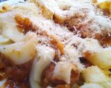 Foto del paso 3 de la receta: Fideos con salsa y salchichas