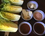 A picture of step 2 of California Farm Fermented Napa Cabbage Kim Chi.
