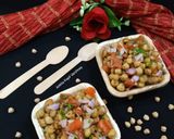 A picture of step 3 of Chole Chat.