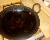 A picture of step 3 of Kurkere Bhindi.