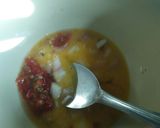 A picture of step 2 of Tuna yam balls.