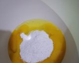 A picture of step 1 of Turkish Milk cake.
