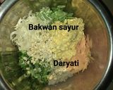 Foto langkah ke 1 dari resep Bakwan sayur garing diluar lembut didalam.