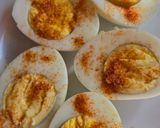Foto del paso 7 de la receta: Huevos a la sal de pimentones 🥚 sal de paprika, pimentón ahumado y picante 🌶️