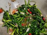 Tumis kangkung saos tiram
