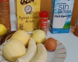 Foto del paso 1 de la receta Puding manzana y plátano 🍌 🍎