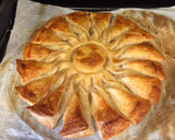 Foto del paso 11 de la receta: Estrella de hojaldre rellena de cabello de ángel, sin gluten