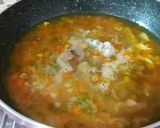 A picture of step 11 of Chicken Hot and Sour Soup.