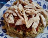 Foto del paso 4 de la receta: Pizza de poroto Mungo y Pollo