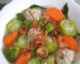 Foto langkah ke 4 dari resep Sayur Bening Oyong Komplit.