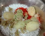 A picture of step 3 of Sabudana cutlet.