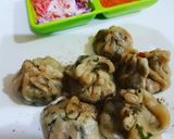 A picture of step 5 of Veg Cheese Momo.