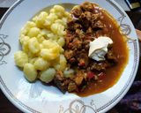Foto del paso 5 de la receta: Gulash o goulash con ñoquis
