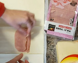 Foto del paso 1 de la receta: Napolitanas de jamón York y queso