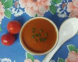 A picture of step 16 of Tomato soup.