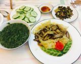 Hình bước làm 8 của món Cá heo nhỏ nướng sốt hành