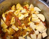 A picture of step 3 of Masala sweet potato.