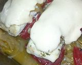 Foto del paso 5 de la receta: Bacalao al piquillo con muselina de ajo