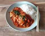 Ryba w czerwonym sosie curry krok przepisu 6 zdjęcie