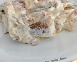 Foto del paso 9 de la receta: Setas ostra con jamón y salsa de queso azul