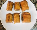 A picture of step 8 of Sausage rolls.