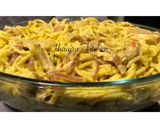 A picture of step 5 of Cheesy chicken pasta.