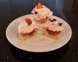 Fresh Strawberry Chocolate Truffle Cupcakes with Fresh Strawberry Whipped Cream Frosting recipe step 21 photo