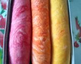Foto langkah ke 2 dari resep Roti Tawar Rainbow.