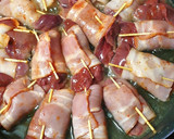 Foto del paso 2 de la receta: Higaditos picantes envueltos en beicon