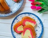 Foto langkah ke 7 dari resep Cake Merah Putih.