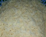 A picture of step 1 of Teriyaki rice with stir fried potatoes.