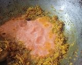 A picture of step 2 of Rajasthani Raw turmeric sabji.