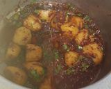 A picture of step 1 of Masoor plaow.
