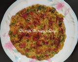 டொமாட்டோ ஆம்லெட் & வெஜ் மசாலா ஆம்லெட்  (Tomato omelette &  Veg masala omelette recipe in tamil) ரெசிபி ஸ்டேப் 11 புகைப்படம்