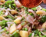 A picture of step 4 of Bombay Style Tawa Pulao.