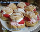 Epres képviselőfánk - barna rizslisztből (Gluténmentes) recept fázis 8 fotója
